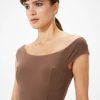 Tops Sophie Rue | Monroe Bodysuit In Brown