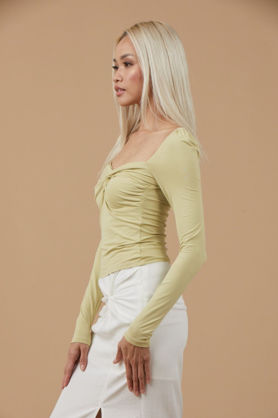 Tops Sophie Rue | Blaine Long Sleeve Twist Top