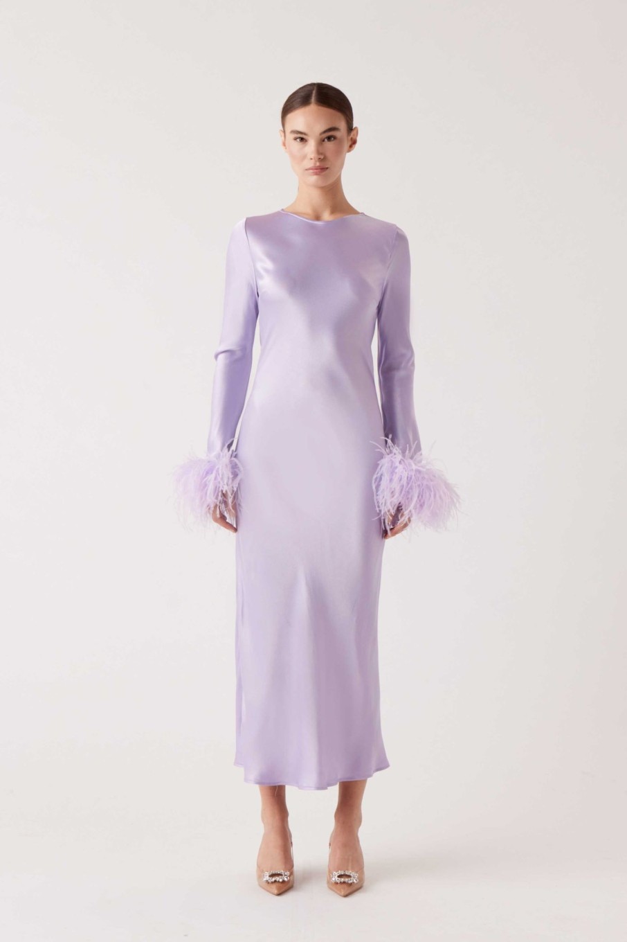 Dresses Sophie Rue | Ines Feather Satin Dress