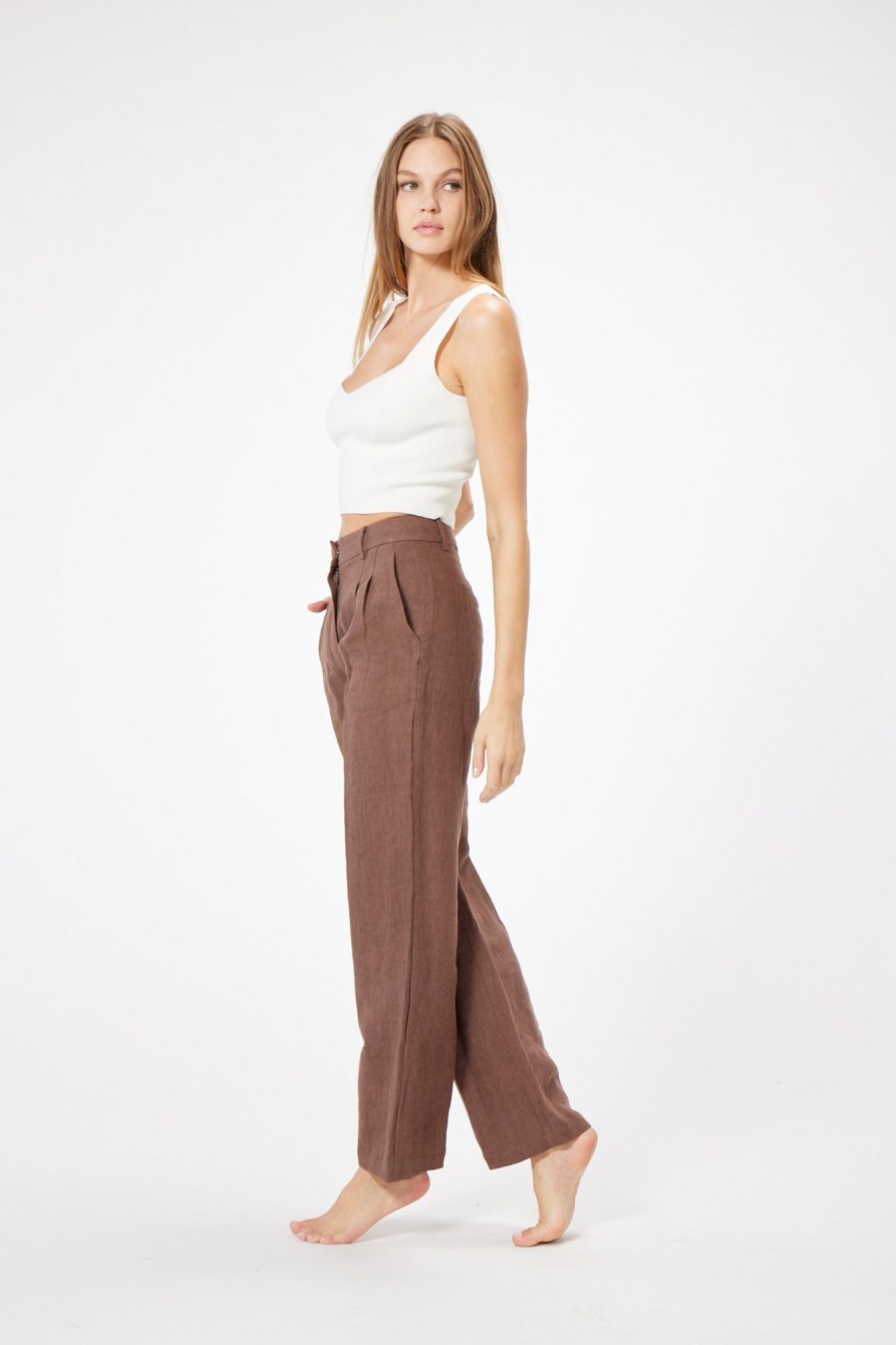 Bottoms Sophie Rue | Reise Linen Pants