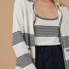 Knitwear Sophie Rue | Le Cami Cardi In Navy