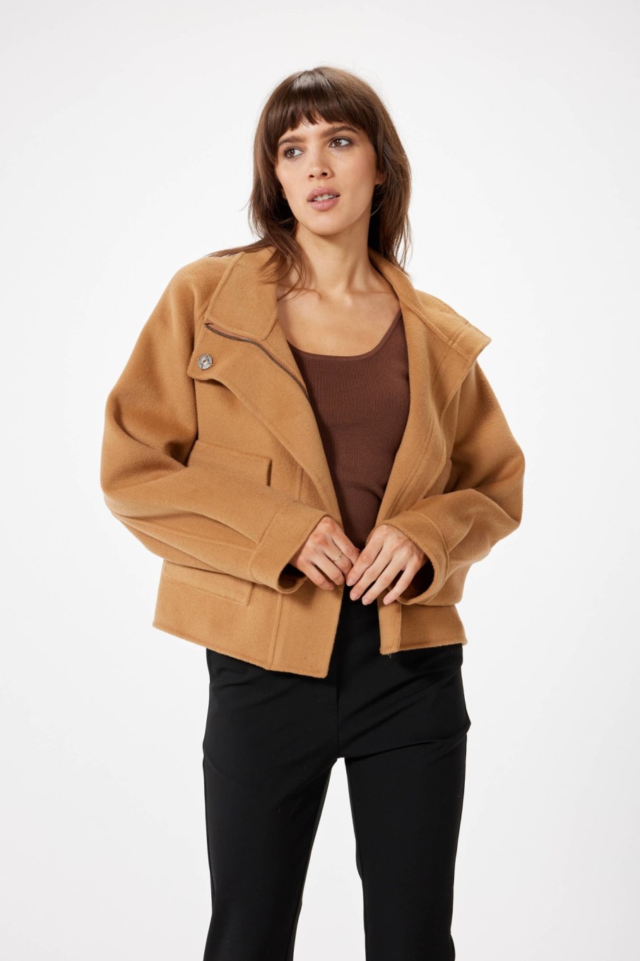 Outerwear Sophie Rue | Kinn Jacket In Camel