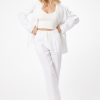 Bottoms Sophie Rue | Reise Linen Pant In White