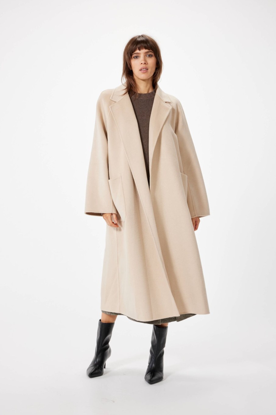 Outerwear Sophie Rue | Cardine Jacket In Sand Beige