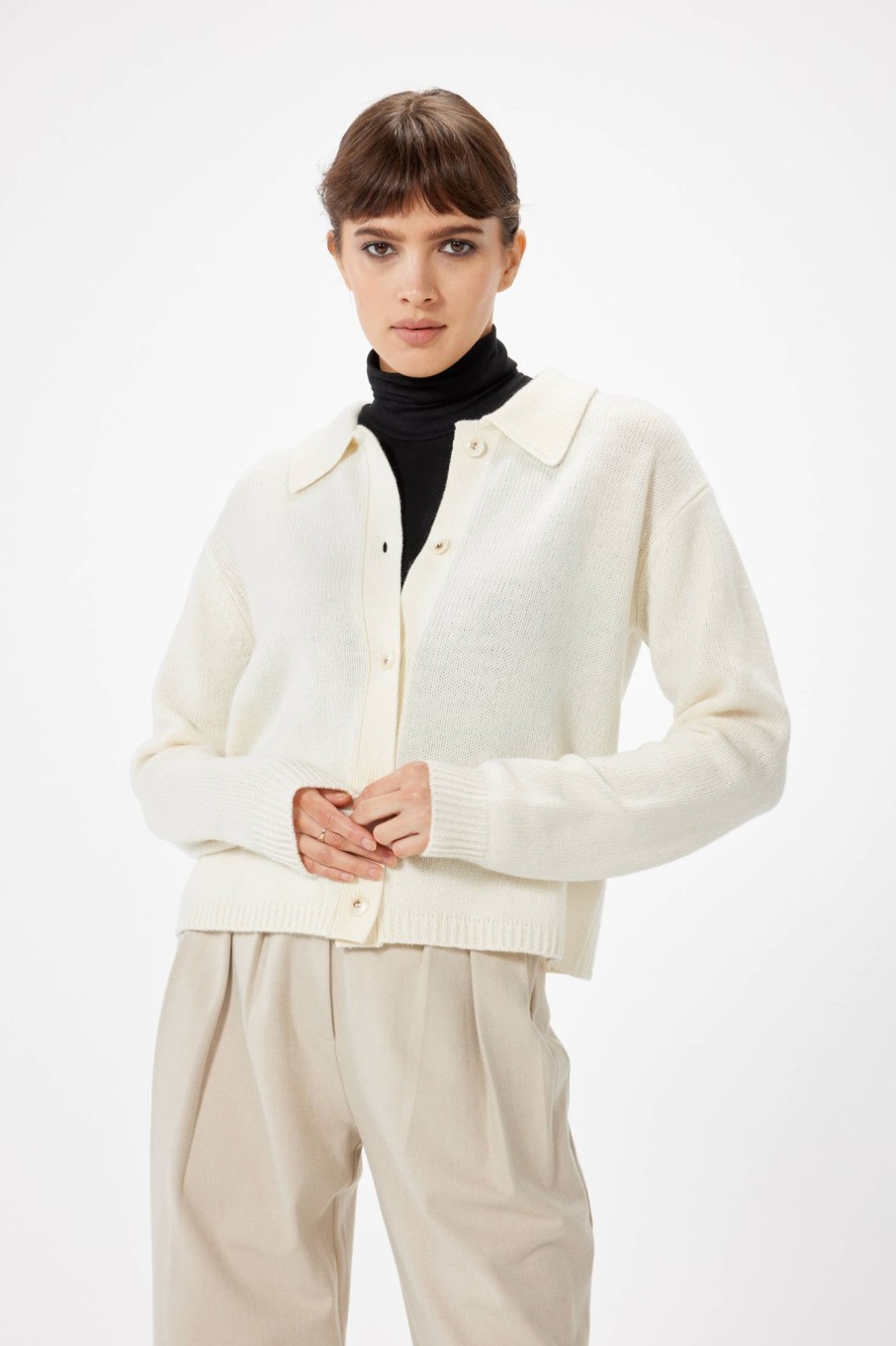 Knitwear Sophie Rue | Janie Cardigan In Ivory