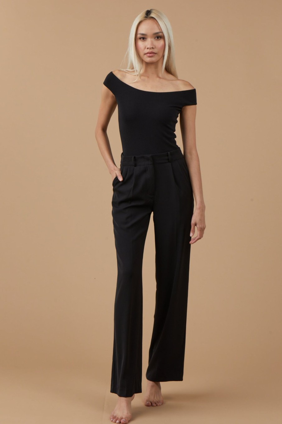 Bottoms Sophie Rue | Charlie Trousers In Black