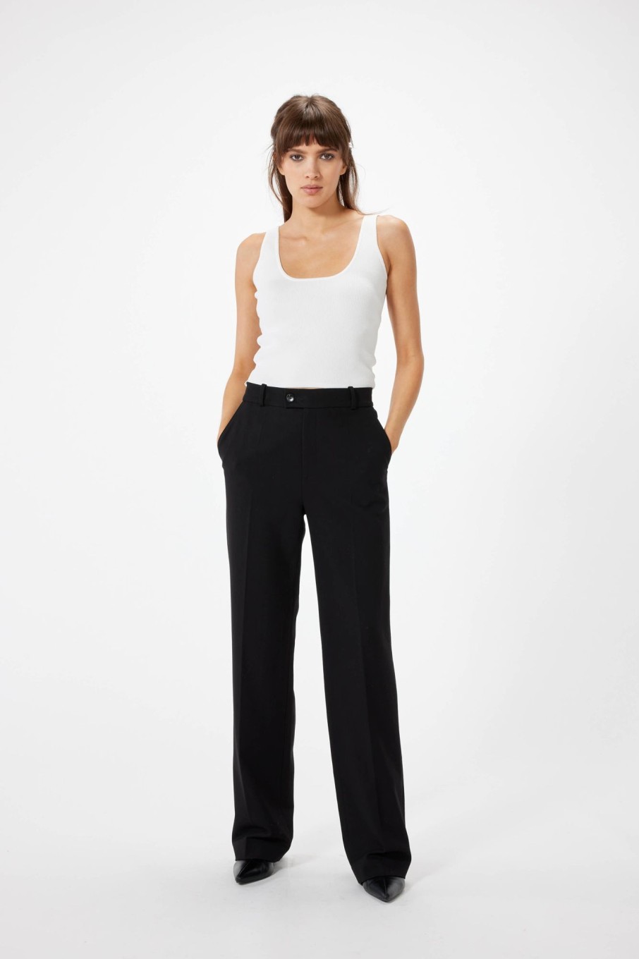 Bottoms Sophie Rue | Greenwich Pant In Black