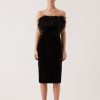 Dresses Sophie Rue | Shelby Feather Velvet Dress