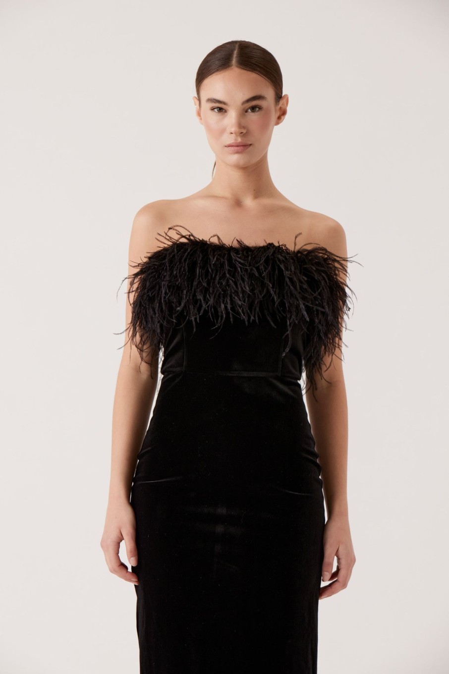 Dresses Sophie Rue | Shelby Feather Velvet Dress