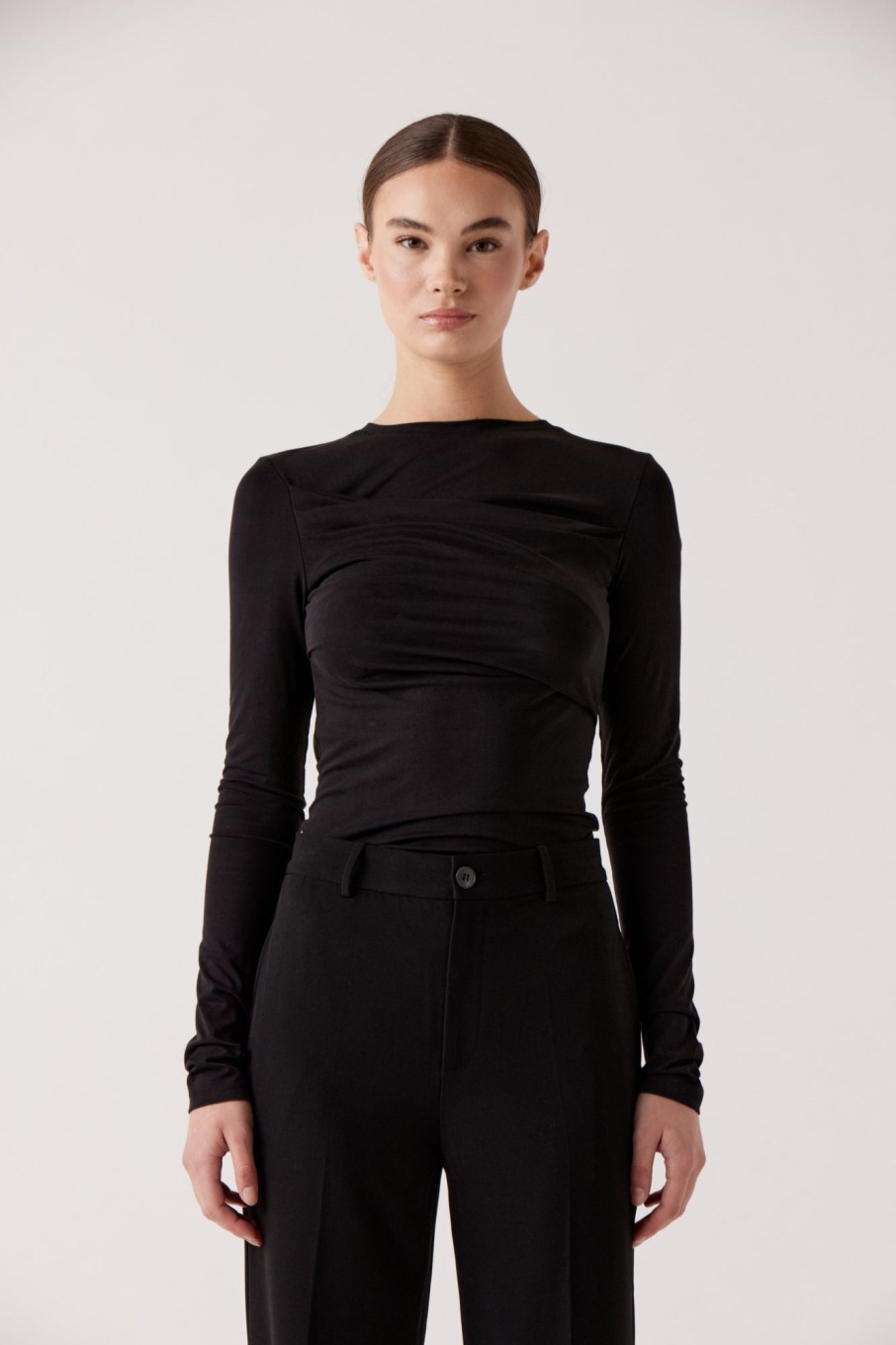 Tops Sophie Rue | Noa Pleated Knit Top