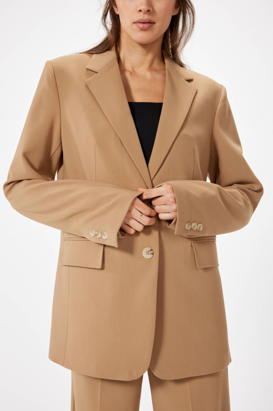 Outerwear Sophie Rue | Hylan Blazer In Tan