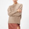 Knitwear Sophie Rue | Easy Crew Sweater In Beige