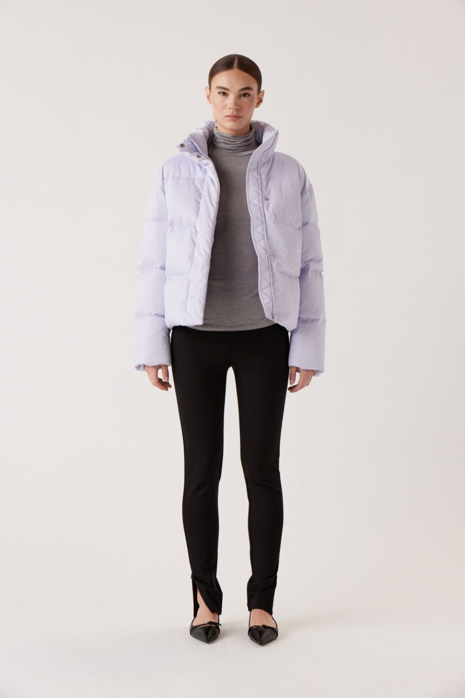 Outerwear Sophie Rue | Milly Liquid Short Puffer