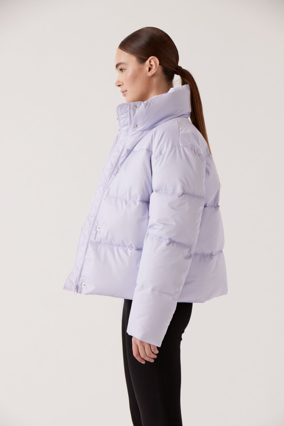 Outerwear Sophie Rue | Milly Liquid Short Puffer