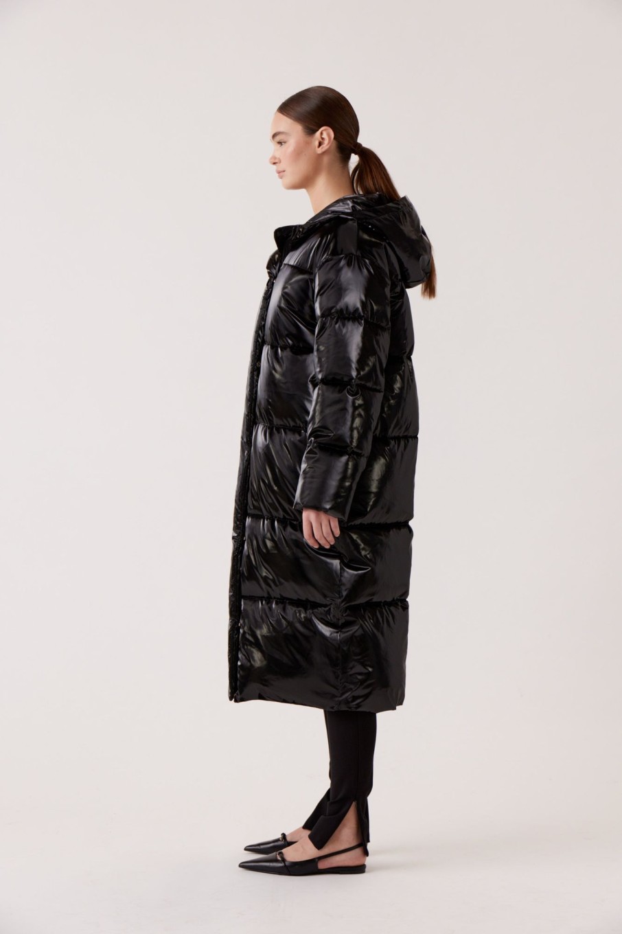 Outerwear Sophie Rue | Milly Liquid Long Puffer