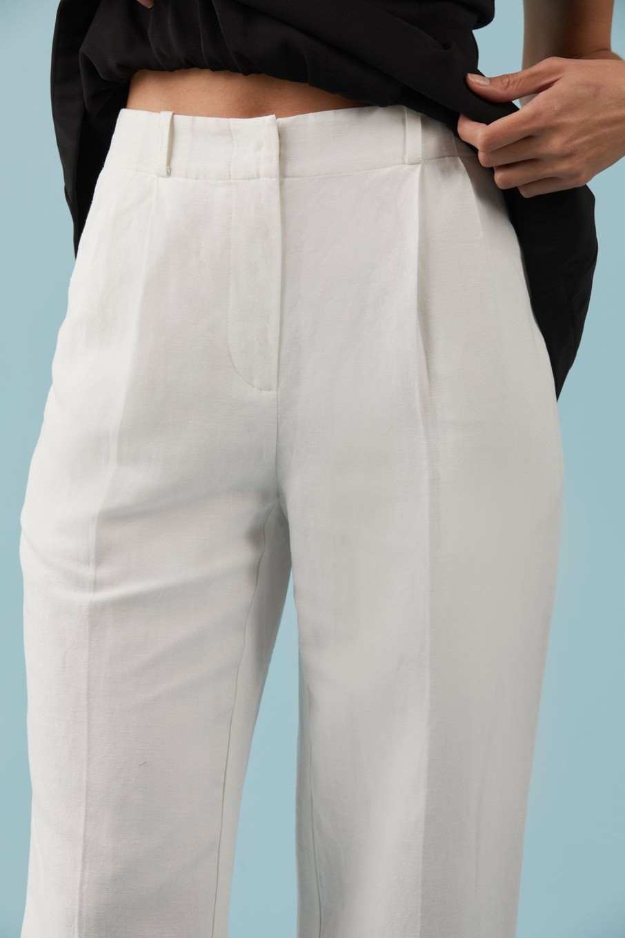 Bottoms Sophie Rue | Charlie Linen Trousers