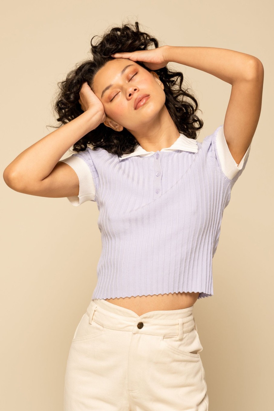 Tops Sophie Rue | Avery Top In Lavender