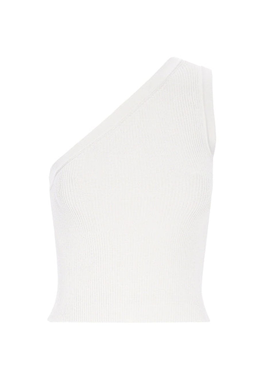 Tops Sophie Rue | Perle One Shoulder Top In White