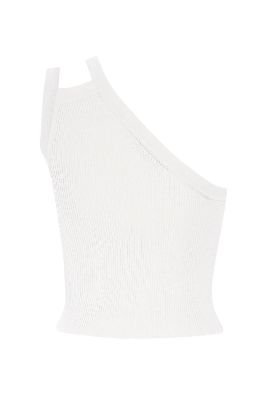 Tops Sophie Rue | Perle One Shoulder Top In White