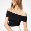 Tops Sophie Rue | Winona Off Shoulder Top In Black