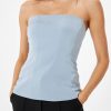 Tops Sophie Rue | Ro Strapless Top In Slate Blue