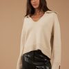 Knitwear Sophie Rue | Danni Sweater In Cream