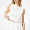 Tops Sophie Rue | Marseilles Scallop Top In White